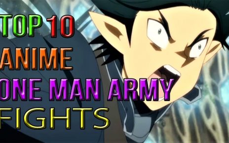 Top 10 One Man Army Fights In Anime