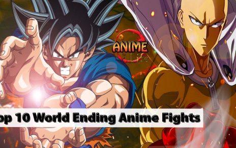 Top 10 World Ending Anime Fight Scenes