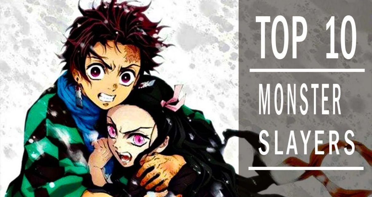 Top 10 Monster Slayers in Anime | Greatest Monster Slayers in Anime