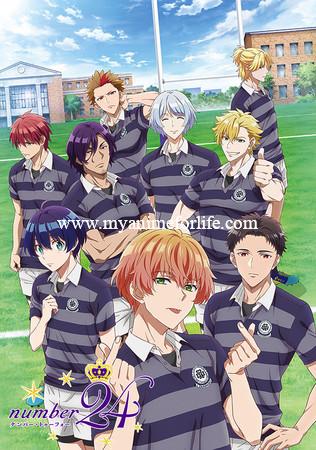 Anime number24 Rugby to be Stream by Funimation