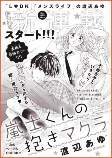 Manga Arashi-kun no Dakimakura Launches By LDK's Ayu Watanabe