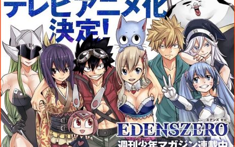 TV Anime for Manga Edens Zero by Hiro Mashima