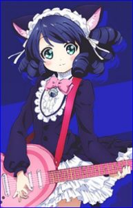 Cyan Hijirikawa from Show by Rock anime cat girl