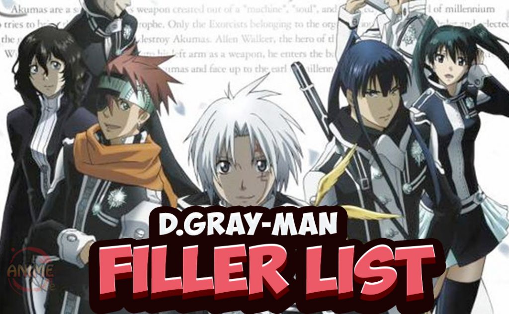 D.Gray-Man filler list