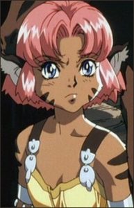 Merle from The Vision of Escaflowne anime cat girl