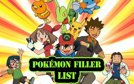 Pokémon Filler List