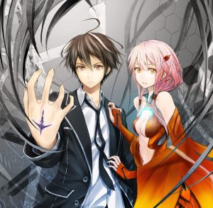Guilty Crown anime with kissing scenes