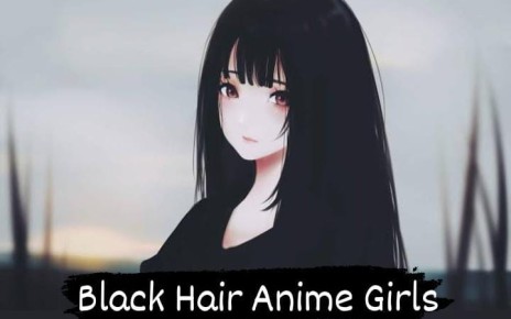 Anime Girl with Short Black Hair - Short Hair Girls In Anime
