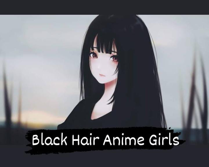Anime Girl with Short Black Hair - Short Hair Girls In Anime