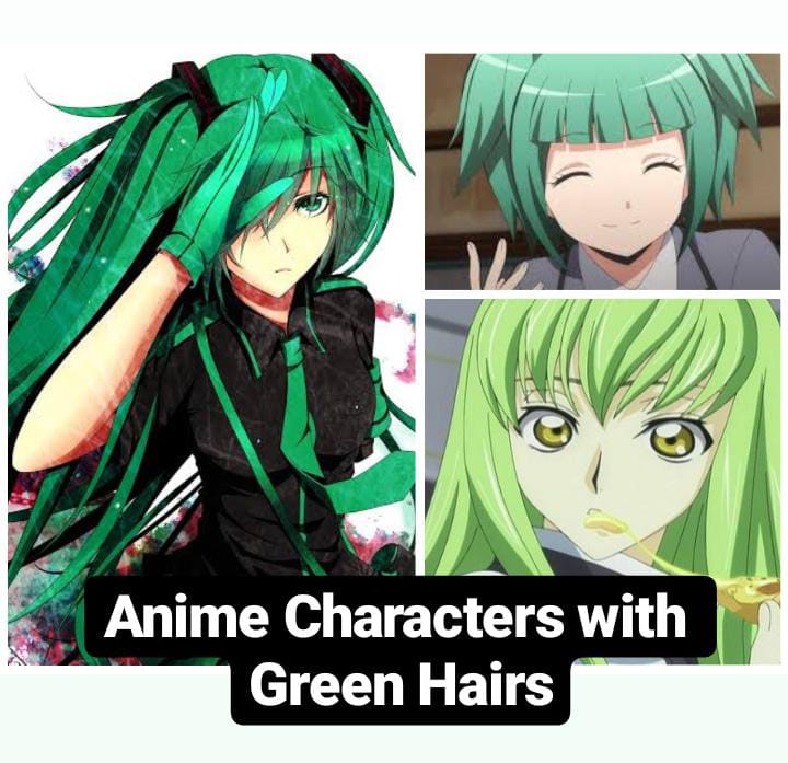 Best Green Hair Anime Characters Bracket  BracketFights