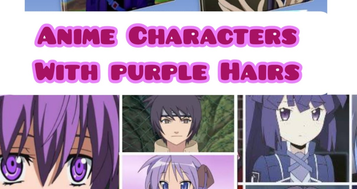 70 of the Best Anime Characters with Purple Hairs