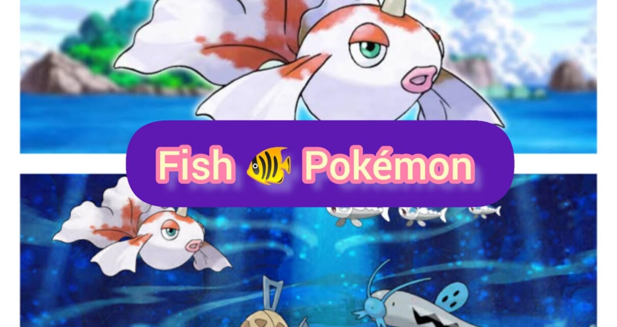 Best Fish Pokemon of Every Generation