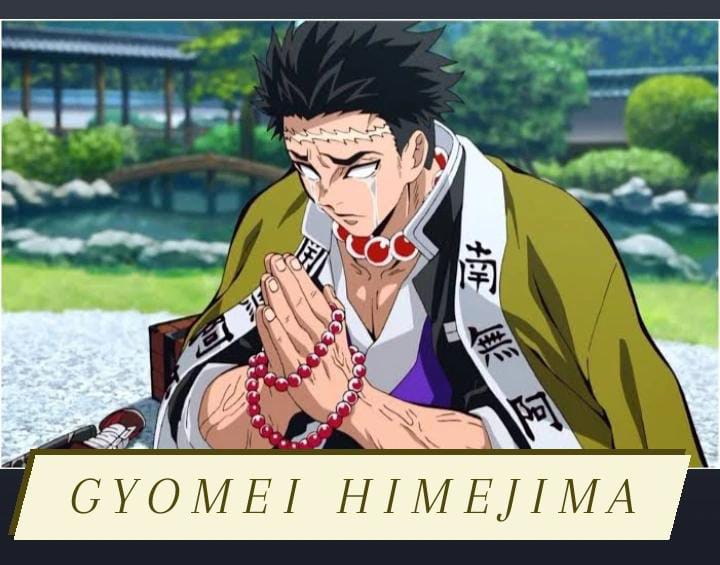 Gyomei Himejima - Demon Slayer - Appearance - Personality