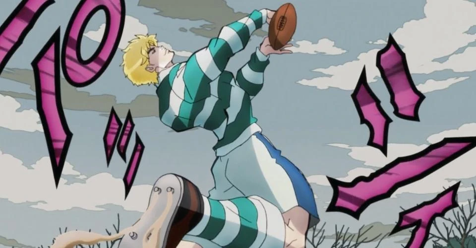 Dio Plays Rugby - Dio Poses