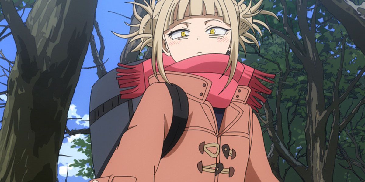 Himiko Toga In My Hero Academia in a forest