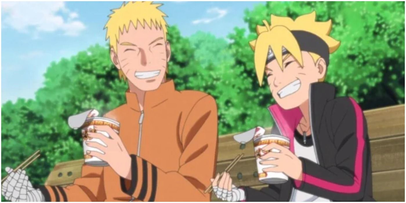 Naruto and Boruto Spending Time Together