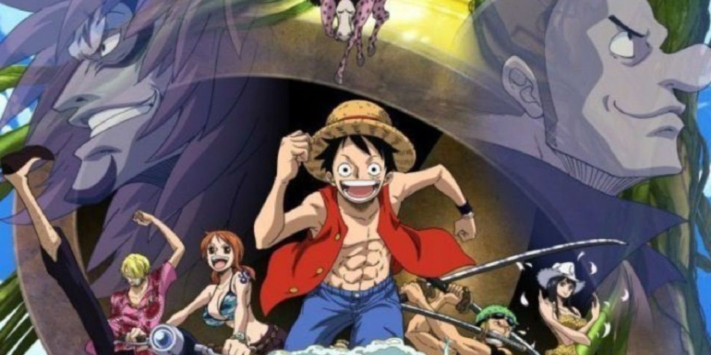 The Straw Hat Pirate and the main characters of One Piece's Sky Island arc