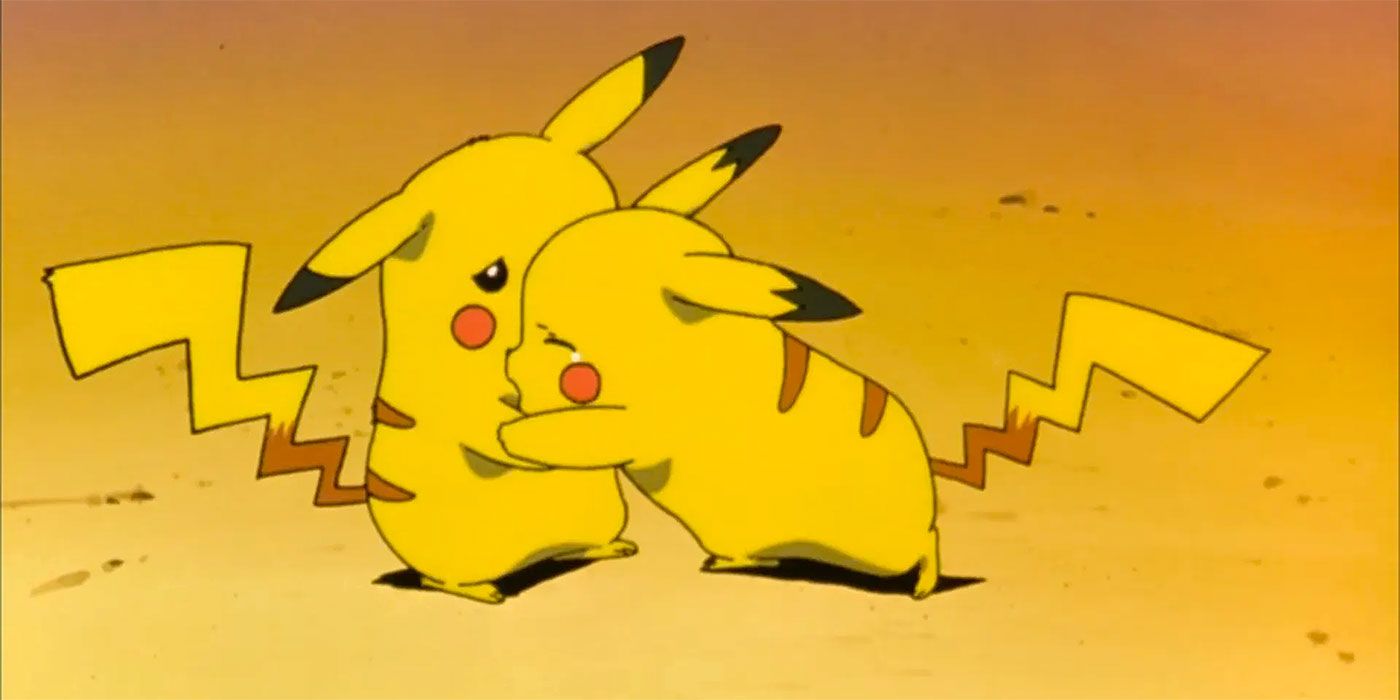 Pikachu vs. Pikachu ends in tears in Pokemon: The First Movie