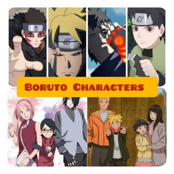 Boruto anime characters list