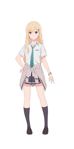 Character Saki Ayase from Gimai Seikatsu