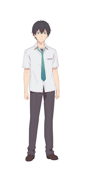 Main character Yuta Asamura from Gimai Seikatsu