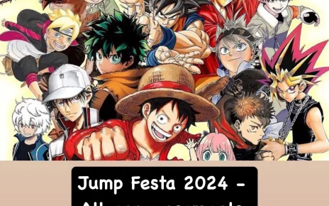 Jump Festa 2024 all announcements and details