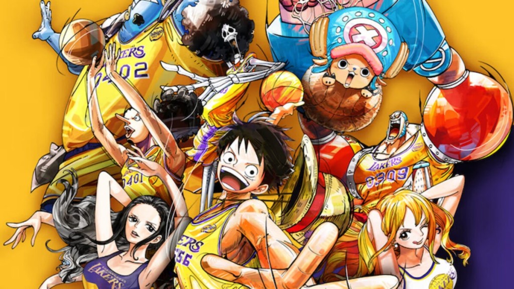 a unique fusion of anime and games - LA Lakers x One Piece Reveal New Visual