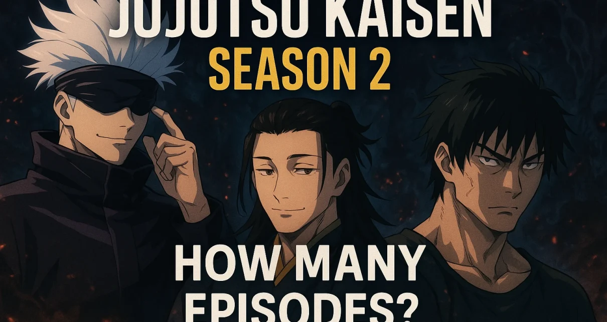 jujutsu kaisen season 2 how many episodes