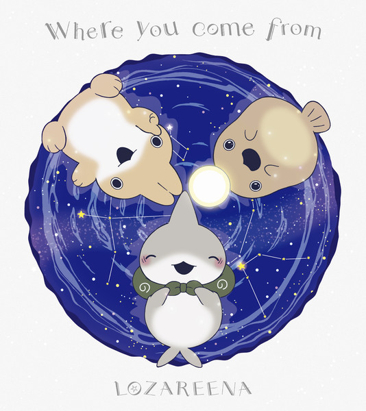Album cover art for Lozareena's Where you come from single