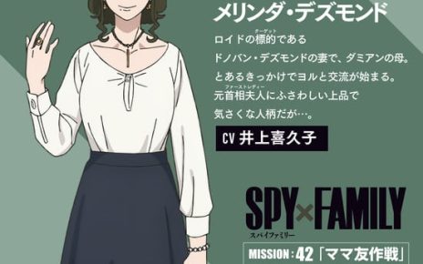 Character design for Melinda Desmond