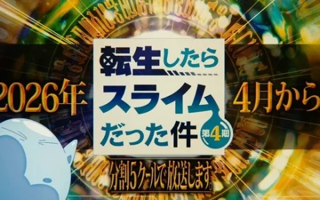 That Time I Got Reincarnated as a Slime Anime's 4th Season Premieres in April, to Run for More Than a Year
