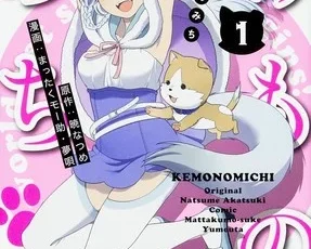 First volume cover for Kemonomichi