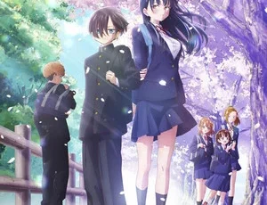 Key visual for The Dangers in My Heart: The Movie