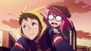 Scene from My Hero Academia: Vigilantes