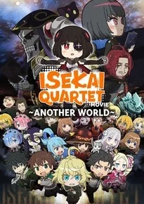 Isekai Quartet The Movie: Another World Anime Film Review