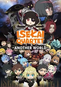 Isekai Quartet The Movie: Another World Anime Film Review