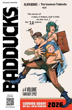 First volume cover of Badducks