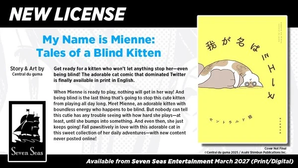 License image for My Name is Mienne: Tales of a Blind Kitten